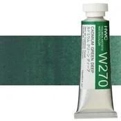 Profesionalne akvarelne barve Holbein Artists 15 ml | zeleni odtenki - kadmijevo temnozelena