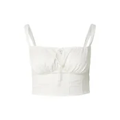 CITA MAASS Top Ditsy off-bela