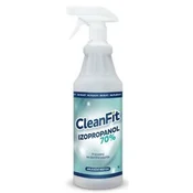 CleanFit alkoholna raztopina IZOPROPIL ALKOHOL 70 % z razpršilcem 1 l