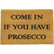Predpražnik iz naravnih kokosovih vlaken Artsy Doormats Prosecco, 40x60 cm