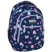 Školski ruksak Back Up O - Moon Cats, s 3 odjeljka