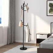 Costway Stojalo za plašče z 8 kljukami
