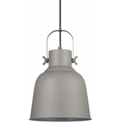 Nordlux - Luster na sajli ADRIAN 1xE27/25W/230V precnika 25 cm, siv