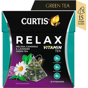 CURTIS Zeleni čaj sa kamilicom lavandom i matičnjakom Relax Tea 15/1