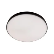 SVJETILJKA STROPNA LED KIRA PVC D270 18W 4000K IP44 BLACK 11095