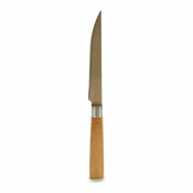 Kinvara Kuhinjski nož Rjava Srebrna Bambus Nerjaveče jeklo 2 x 24 x 2 cm
