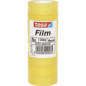 TESA Tesafilm TESA Tesa® prozorne barve (D x Š) 33 m x 19 mm vsebina: 8 rol
