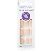 KISS imPRESS The No Glue Mani umetni nohti Model 30 kos
