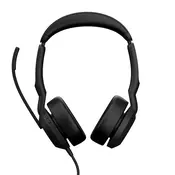 Jabra Evolve2 50 Headset Wired Head-band Office /Call center USB Type-C /USB Type-A Bluetooth Black