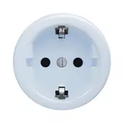 Kliklap - Retro kucna uticnica bez okvira SCHUKO 230V/16A plava