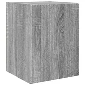 Vidaxl TV stenska omara Siva Sonoma 30 x 31 x 40 cm Konstruiran les