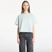 Majice Calvin Klein Jeans Ss Cropped Boxy Grap Tee Green XS