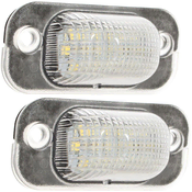 shumee VW Golf II Jetta II Seat Toledo I LED luči za registrske tablice 2 kom. set