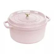 Cocotte cooking pot, cast iron, 28 cm/6.7 L, Sorbet Rose - Staub