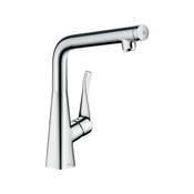 HANSGROHE kuhinjska armatura enoročna Metris Select M71 320 Eco 14785000 krom