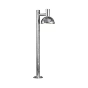 Nordlux - Zunanja svetilka ARKI 1xE27/20W/230V IP54 srebrna