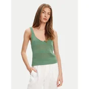 United Colors Of Benetton Top 1898DH018 Zelena Relaxed Fit