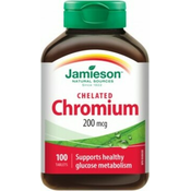 Jamieson Chromium 200 mcg v kelatni obliki 100 tablet