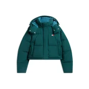 Tommy Jeans Zimska jakna ALASKA temno zelena
