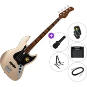 Sire Marcus Miller V5 Alder-4 SET 2 Champagne Gold Metallic Električna bas kitara