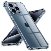 TPU gel ovitek Techsuit Shockproof za iPhone 15 Pro - clear