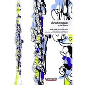DORSSELAER:ARABESQUE EN SIb MAJEUR CLARINET AND PIANO
