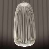 Foscarini Spokes 1 LED obesna svetilka z možnostjo zatemnitve, bela - Dnevna soba/jedilnica - Dizajn - Kovina