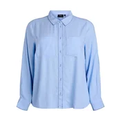 Zizzi Bluza Esmile svetlo modra