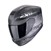 Integralna motociklisticka kaciga Scorpion EXO-391 AVA mat crno-srebrna
