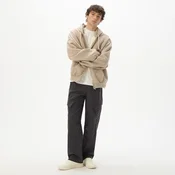 Cropp - Baggy pantalone - tamno siva