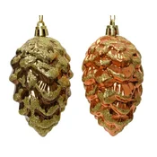 Dekordom dekoracija - hanging pinecone 9cm 028705 - gold - kmg ( 045630 )