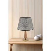 Opviq Stona lampa 302 Hazeran, 60 W, 43 cm, Siva