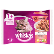 Whiskas 1+ Casserole klasicni izbor 4 x 85 g