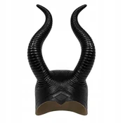 Korbi Lateksna maska Maleficent z rogovi