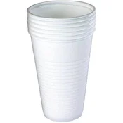 shumee Kozarci za enkratno uporabo 200 ml beli za hladne pijače 100 kosov.