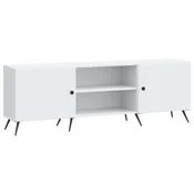 Vidaxl TV omarica Bela 150 x 31 x 50 cm Inženirski les