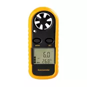 Anemometar GM816, 0 - 30m/s
