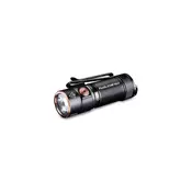 Fenix E18RV20800 - Punjiva LED baterijska lampa s funkcijom prigušiva LED/USB 800mAh IP68 1200lm 200 h crna
