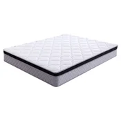 SONNENH Vzmetnica z žepkastimi vzmetmi 140 x 200 cm, debelina 25 cm, penaste plasti, oznaka H 3 po dobavitelju, bela prešita površina
