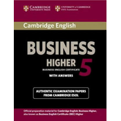Cambridge English Business 5 Higher Students Book with Answers