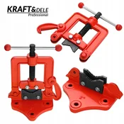 Kraft&Dele Litoželezni namizni vpenjalni primež za cevi 60 mm