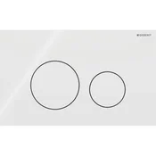 GEBERIT okrogla aktivirna tipka Sigma 40 115.628.SI.1, alpsko bela