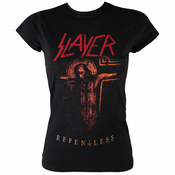 Metal ženska majica Slayer - Repentless Crucifix - ROCK OFF - SLAYTEE28LB