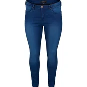 Zizzi Kavbojke Amy moder denim