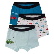 Lucky Kiddo spodnje hlače boxer 3 kosi LK-BB 225 F večbarvno 134/140
