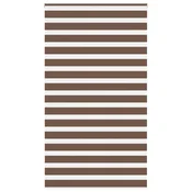 Zebra zavjesa Smeda 130x230 cm Širina tkanine 125,9 cm Poliester