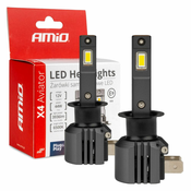 AMIO LED KIT X4-series AVIATOR H1 6500K max 44W