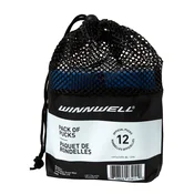 Hokejski plošček WinnWell  blue JR lightweight (12 pcs)