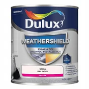 Dulux Weathershield akrilni emajl za kovino in les, bel 0,7 l