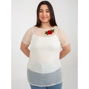 Blouse-LK-BZ-506238.40P-light beige